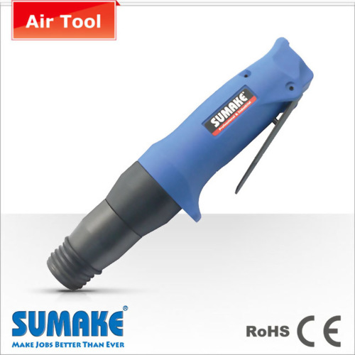 In-Line Air Hammer With Needle Attachment & 5" Chisels