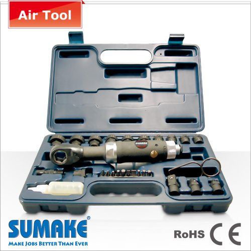 1/4" Thru-Hole Air Ratchet Wrench Kit
