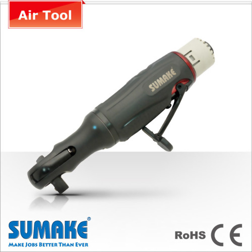 1/4" One-Hand Spindle Lock Air Ratchet Wrench, 41 Nm, 300 rpm