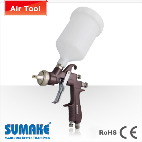 HP Gravity Type Air Spray Gun w/600c.c. Plastic Cup