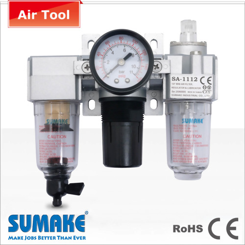 1/4" Mini Air Filter With Regulator 1/4" Mini Air Filter With Regulator