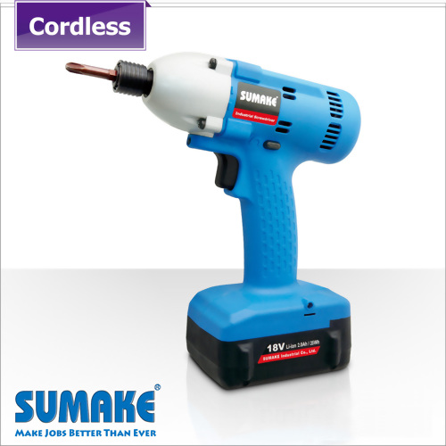 18V Brushless Impact Screwdriver w/4.0Ah Li-ion Battery Set