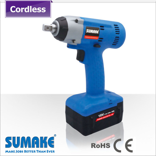 1/2" 18V Cordless Li-ion Battery Impact Wrench