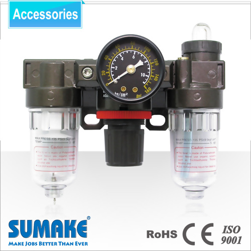 1/4" MINI AIR FILTER;REGULATOR & LUBRICATOR