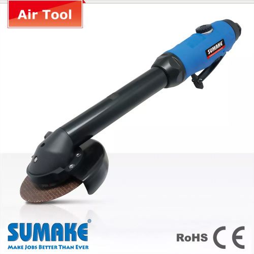 2-IN-1 4" Extended Reversible Air Angle Cutter/Grinder