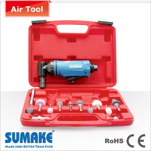 1/4" Air Angle Die Grinder kit 14pc