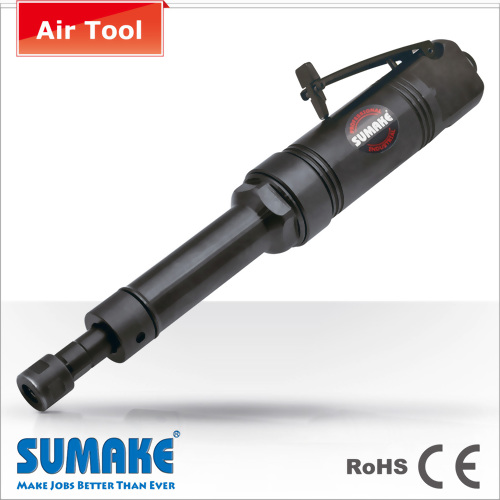 1/4 "puissant côté industriel de type levier d'échappement avec 6" air étendu meuleuse droite