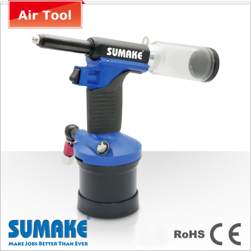 Industrial Compact Air Hydraulic Rivet Tool- 5/32", Vacuum Type Industrial Compact Air Hydraulic Rivet Tool- 5/32", Vacuum Type