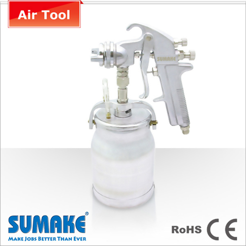 HP Suction Type Air Spray Gun w/1000c.c. Alum. Cup