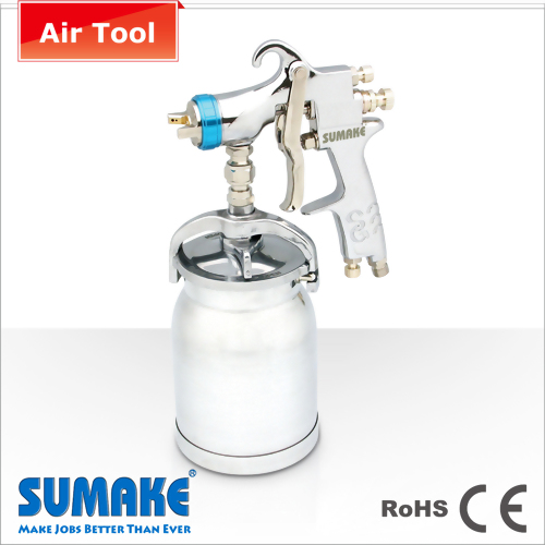 HVLP Suction Type Air Spray Gun w/1000c.c. Alum. Cup