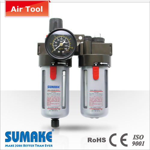 Digital Air Pressure Regulator Gauge- Alum. Body