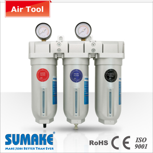 3-Stage 1/2" Air Filter (Auto Drainer)