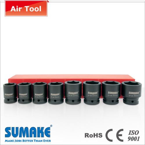 8PCS 3/4&quot; AIR SOCKET SET (CR-MO STEEL)