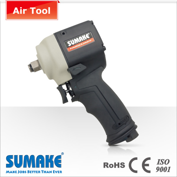 3/8" Jumbo Hammer Air Impact Wrench,542 Nm, 9500 rpm