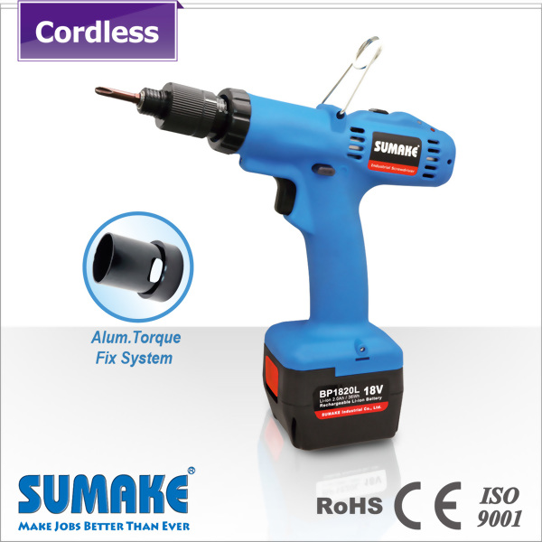 Cordless Pistol Screwdriver ES-B11003A/E-30 Package - Sumake North