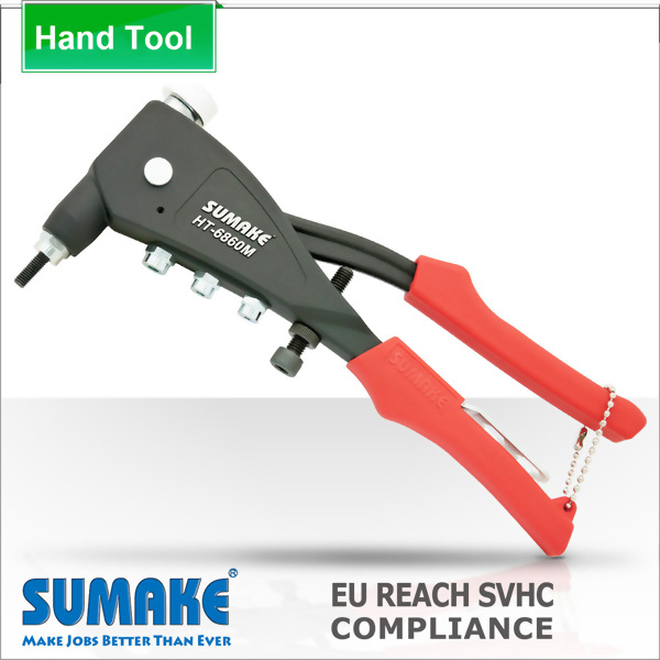 Threaded Mandrel Stroke Short Type Adjuster Hand Rivet Nut tool