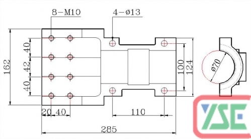 φ70 Standard Copper Platen