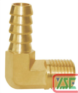 1/4 L-Shaped Hose Coupler