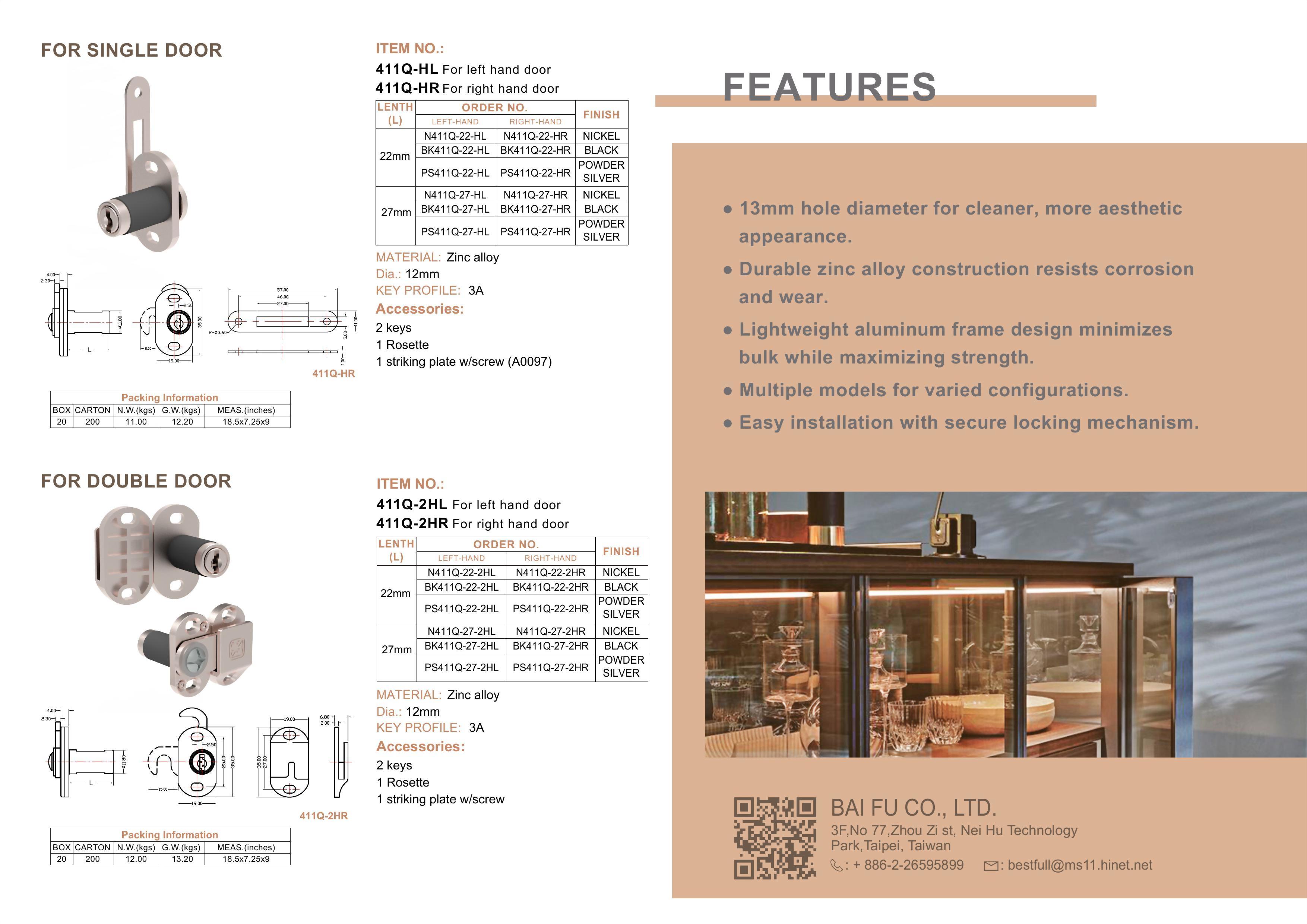 aluminum frame lock 2