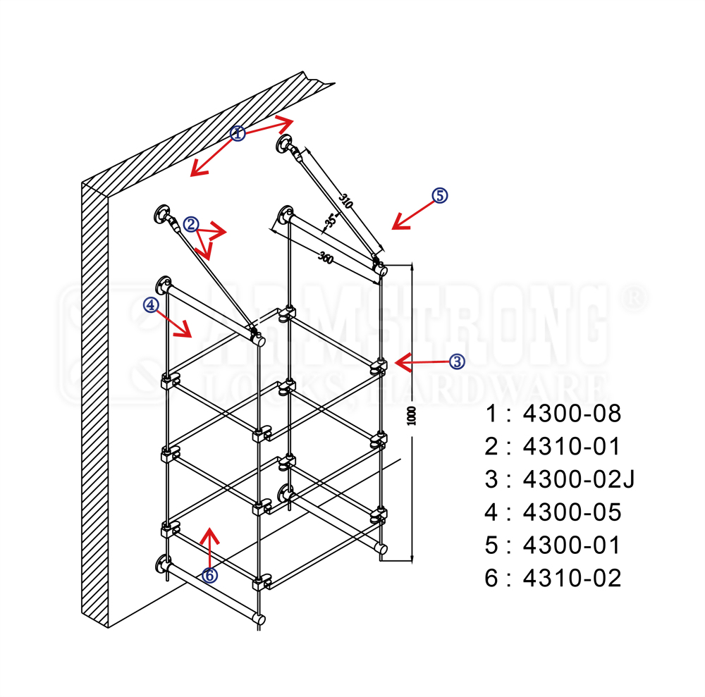 Rod Display 4300-b2