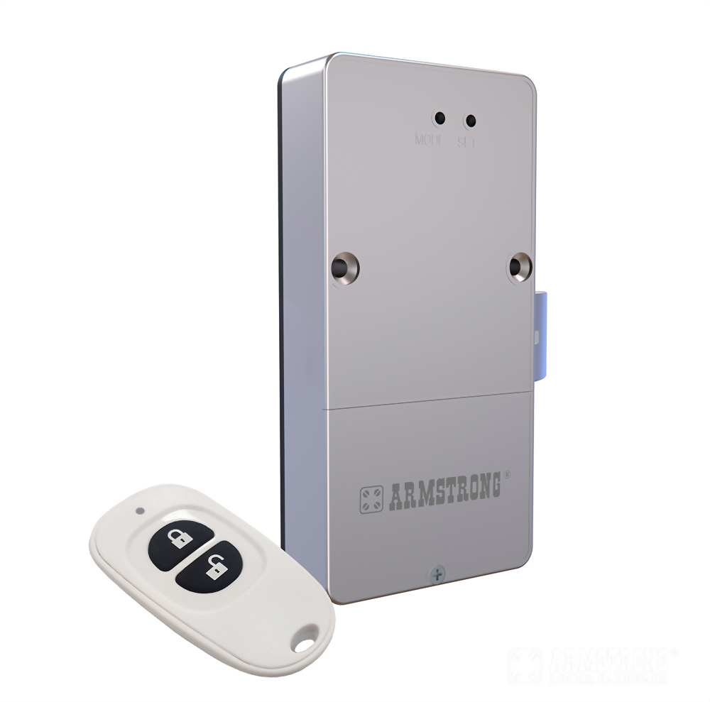 Invisible Cabinet Lock Heavy Duty Type - 2 in 1 RFID Card and Remote Controller