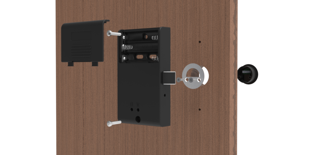 RFID Cabinet Lock - Hidden Power Port