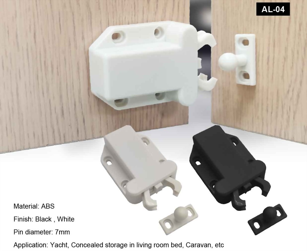 Invisible Push latch AL-04