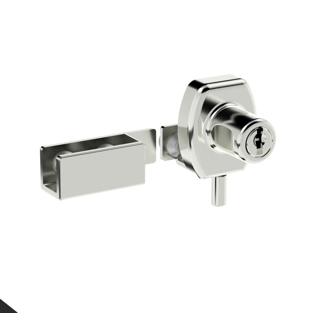 Ultra Small Glass Cabinet Lock