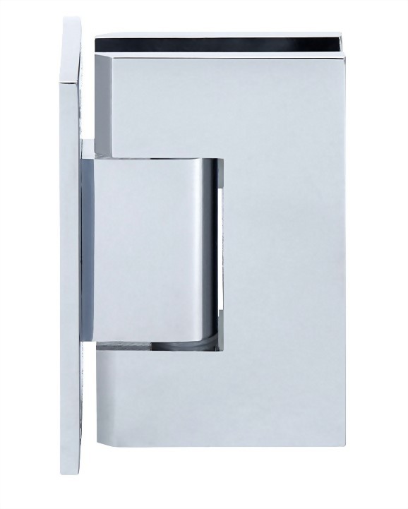 90 Degree Full Back Plate Glass to Wall Hinge