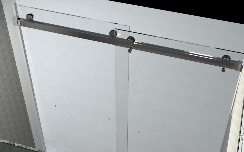 1720H Bypassing Soft-Close Shower Door System