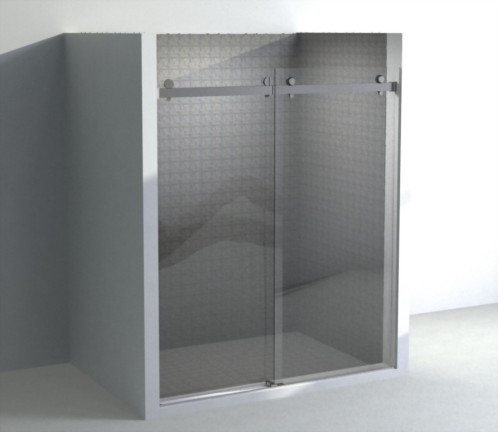 1720H Bypassing Soft-Close Shower Door System