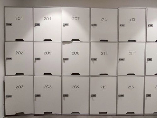 Taichung Green Museumbrary Lockers
