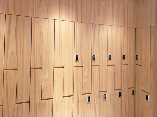 Kaoshiung Hotel Gym Locker