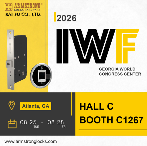 2026 IWF Atlanta | ARMSTRONG - HIDDEN DOOR LOCKS AND HARDWARE MANUFACTURER