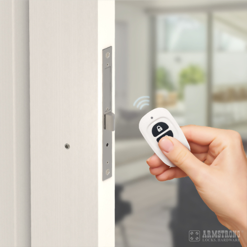 Hidden Door Lock (Card + Remote Controller)