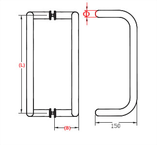 มือจับแก้ว 1410-07-2