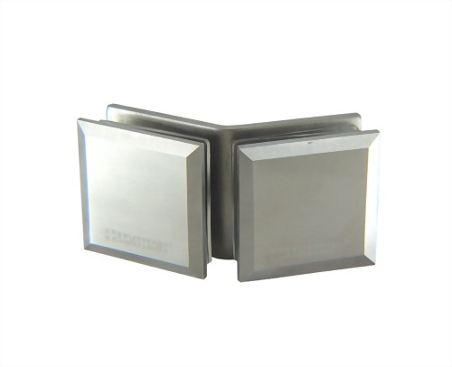 135 degree Stainless Slope edge Glass Clamp-Glass to Glass 1200SUS-03