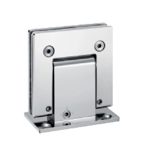 90 Degree Full Back Plate Heavy Duty Glass to Wall Hydraulic Hinge