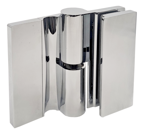 90 Degree Full Back Plate Glass to Wall Hydraulic Hinge