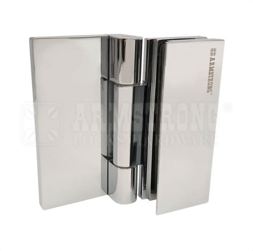 Glass Door Hinge With screw cover-Glass to Wall