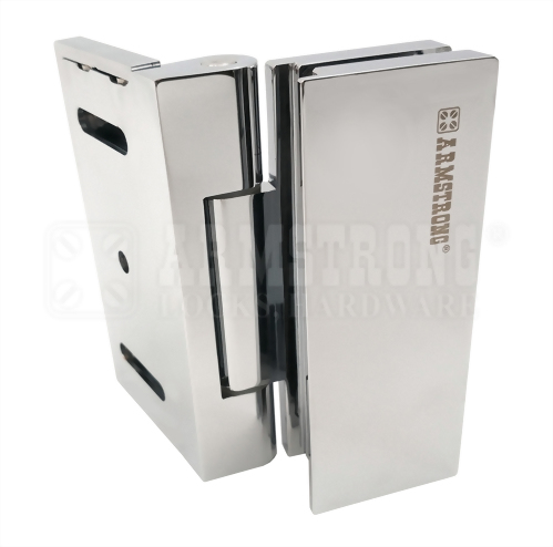 Glass Door Hinge With screw cover-Glass to Wall-Pull open type