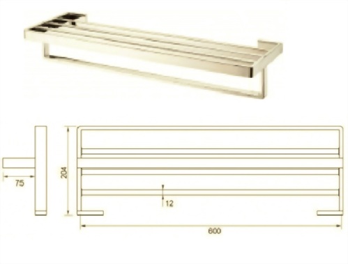 Toalheiro 2200-02l4d-600