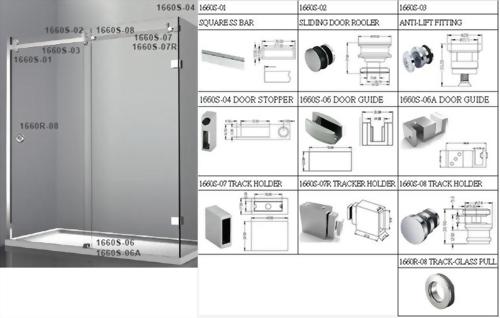 Porta deslizante de vidro