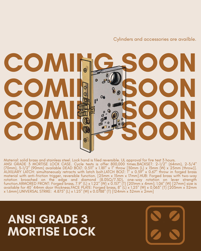 Mechanical Door Lock