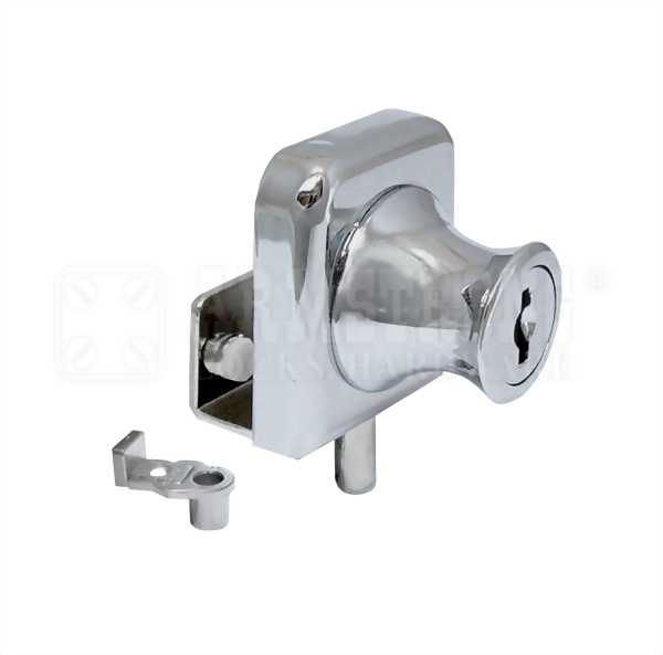 796 Cylinder  Cam Lock For Metal/Glass/Locker Cabinet Clip Fastener 2 Keys 