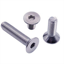 Hex socket flat head cap screws