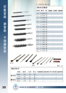 11-3尼龍管刷/銅管刷/不銹鋼管刷/筆刷