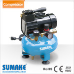 1/6HP Oil-Less Mini Air Compressor w/4L Tank