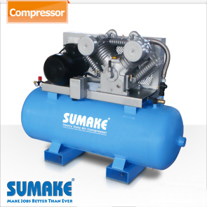 Industrial 10HP Two Stages Belt Type Air Compressor With 270L Tank