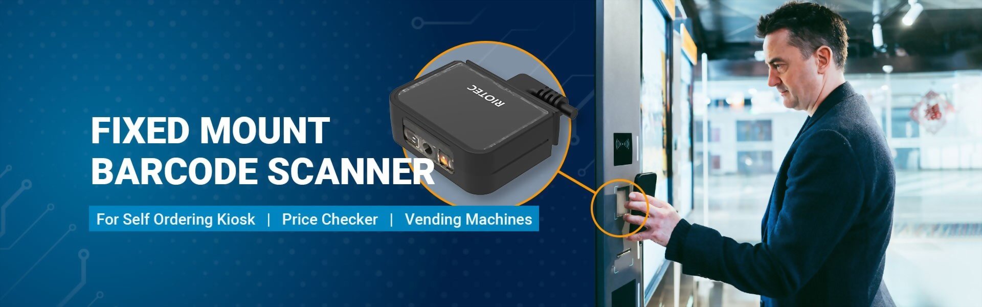 fixed mount barcode scanner